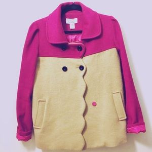 THE CUE by CHER QU Peacoat